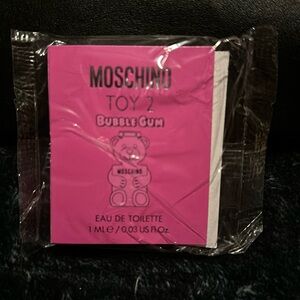 MOSCHINO TOY 2 BUBBLE GUM Eau De TOILETTE       1ML/0.03 US Fl Oz. Sample